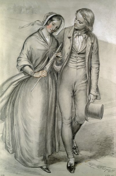 Le matin du mariage - Le départ, c.1846 - Richard Redgrave